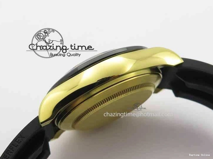 0301 Daytona YG 116518LN JH Best Edition Black Dial On Rubber Strap A4130 (Free XS rubber strap) WeatherProof 3645